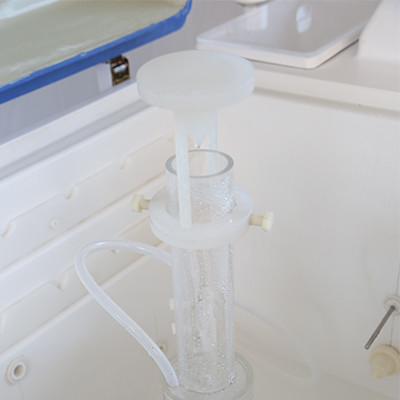 ASTM B117 Glass Fiber Salt Spray Chamber Corrosion Test With Fog Measure Cylinder